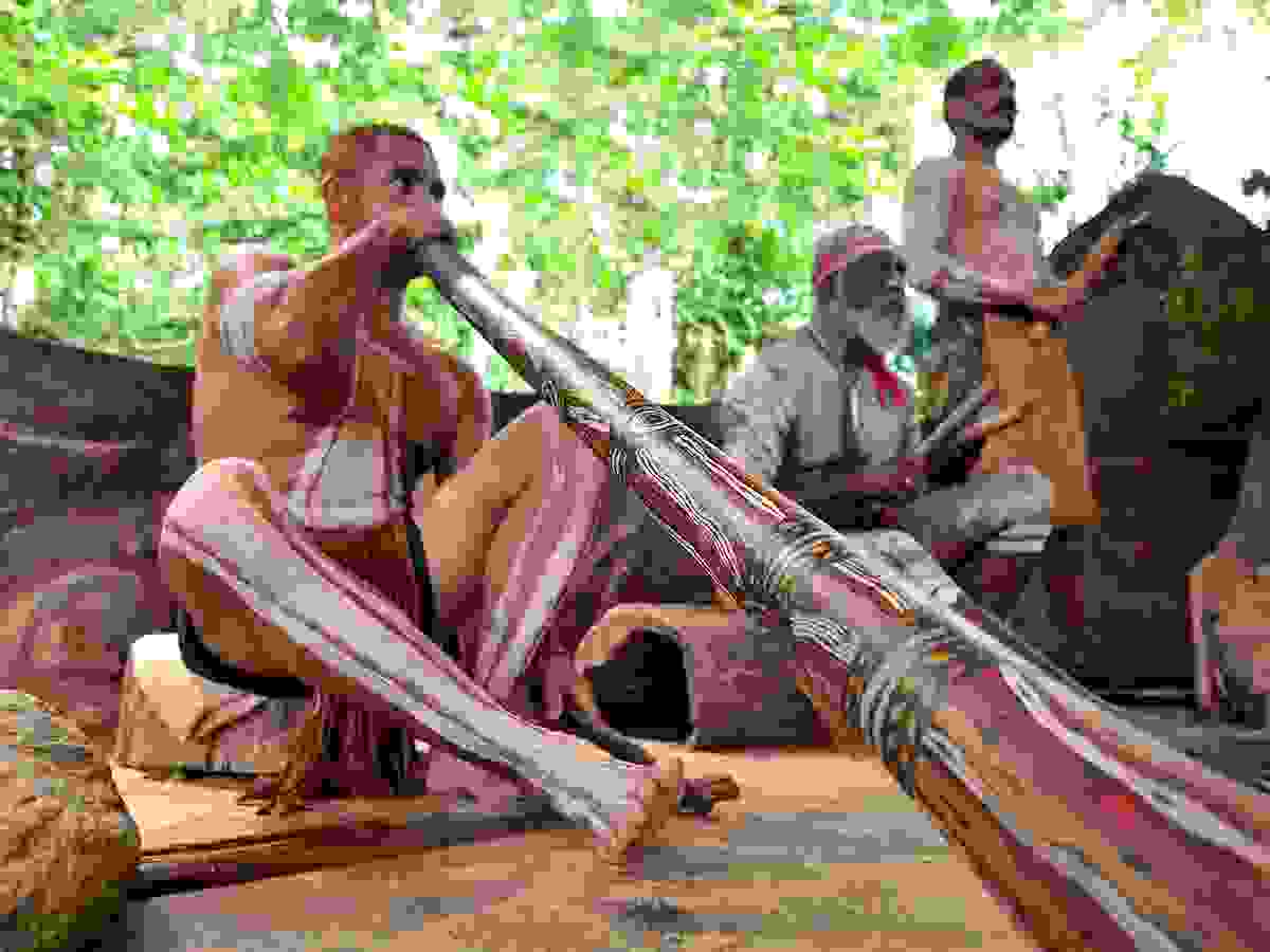 Aborigines and tribal men